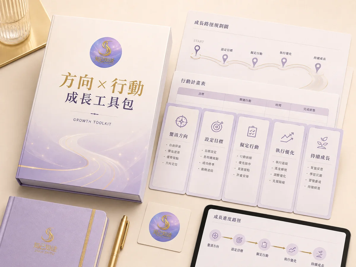 方向 x 行動成長工具包產品照